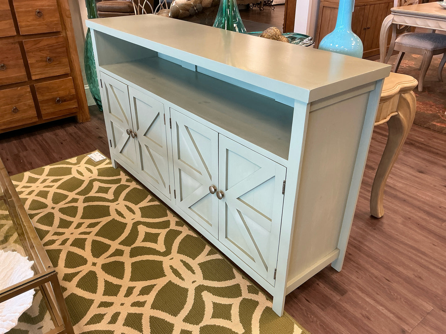 Green Sofa Table