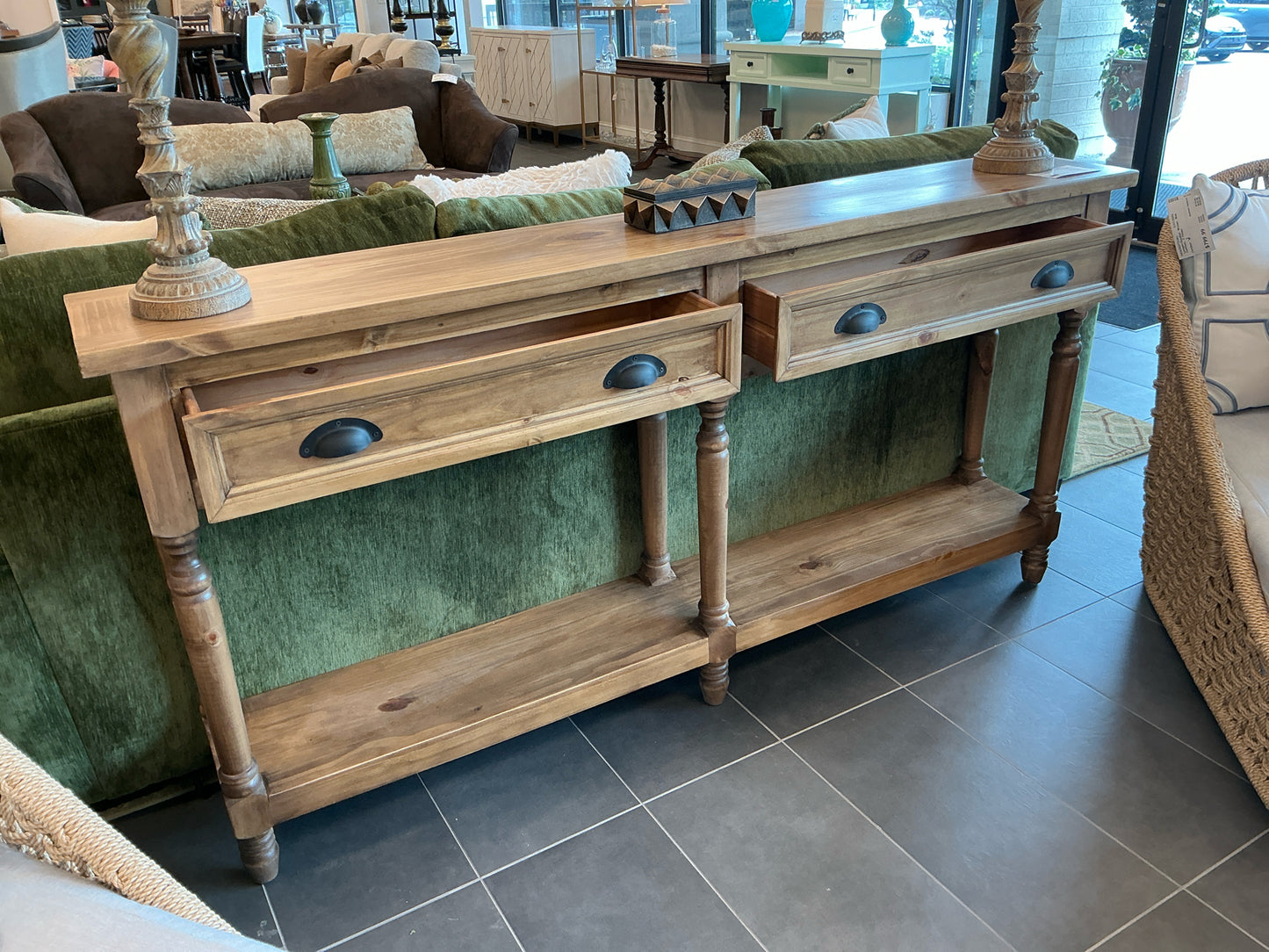 Natural Sofa Table