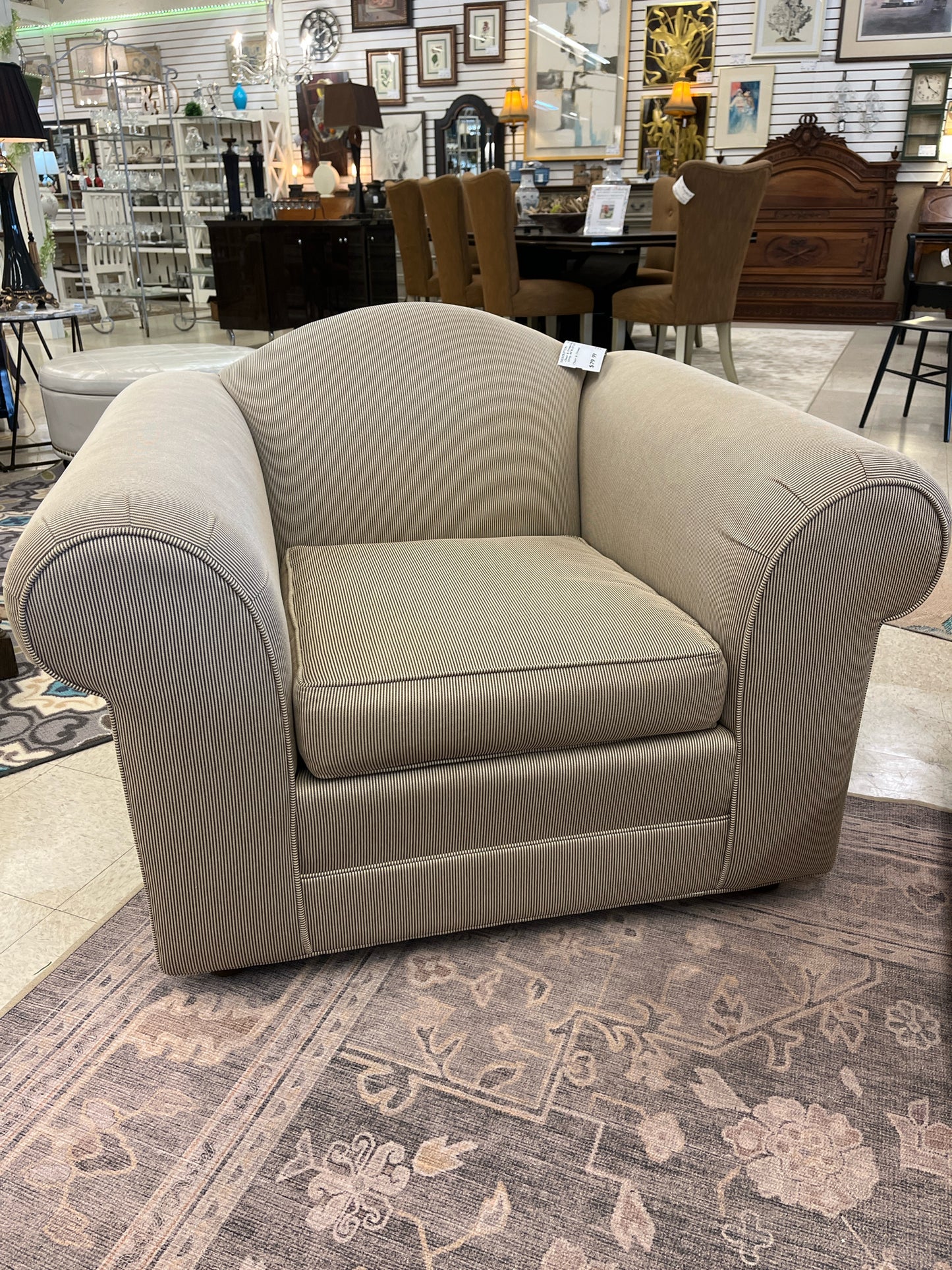 Chair & Ottoman