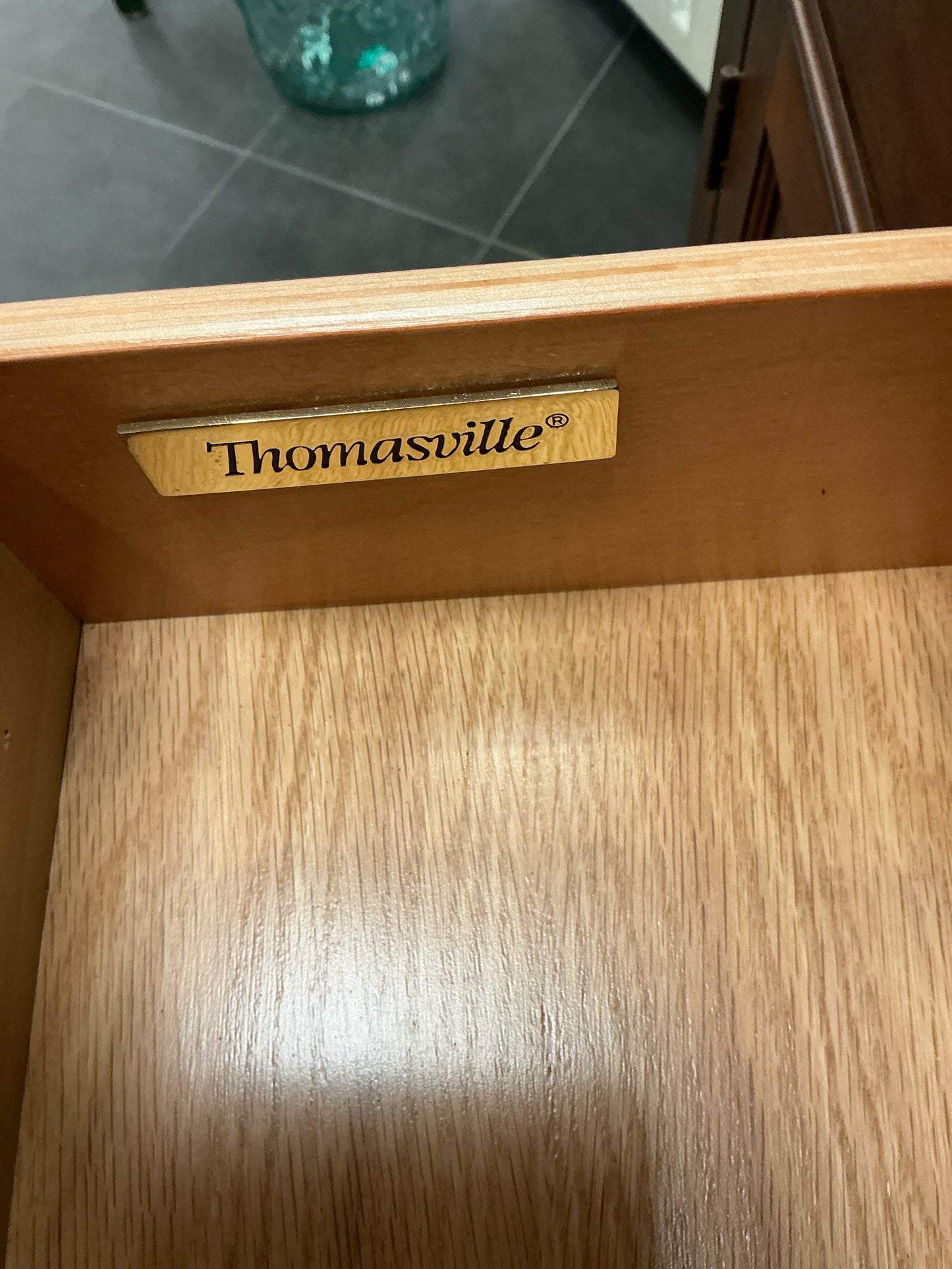 Thomasville Corner Cabinet