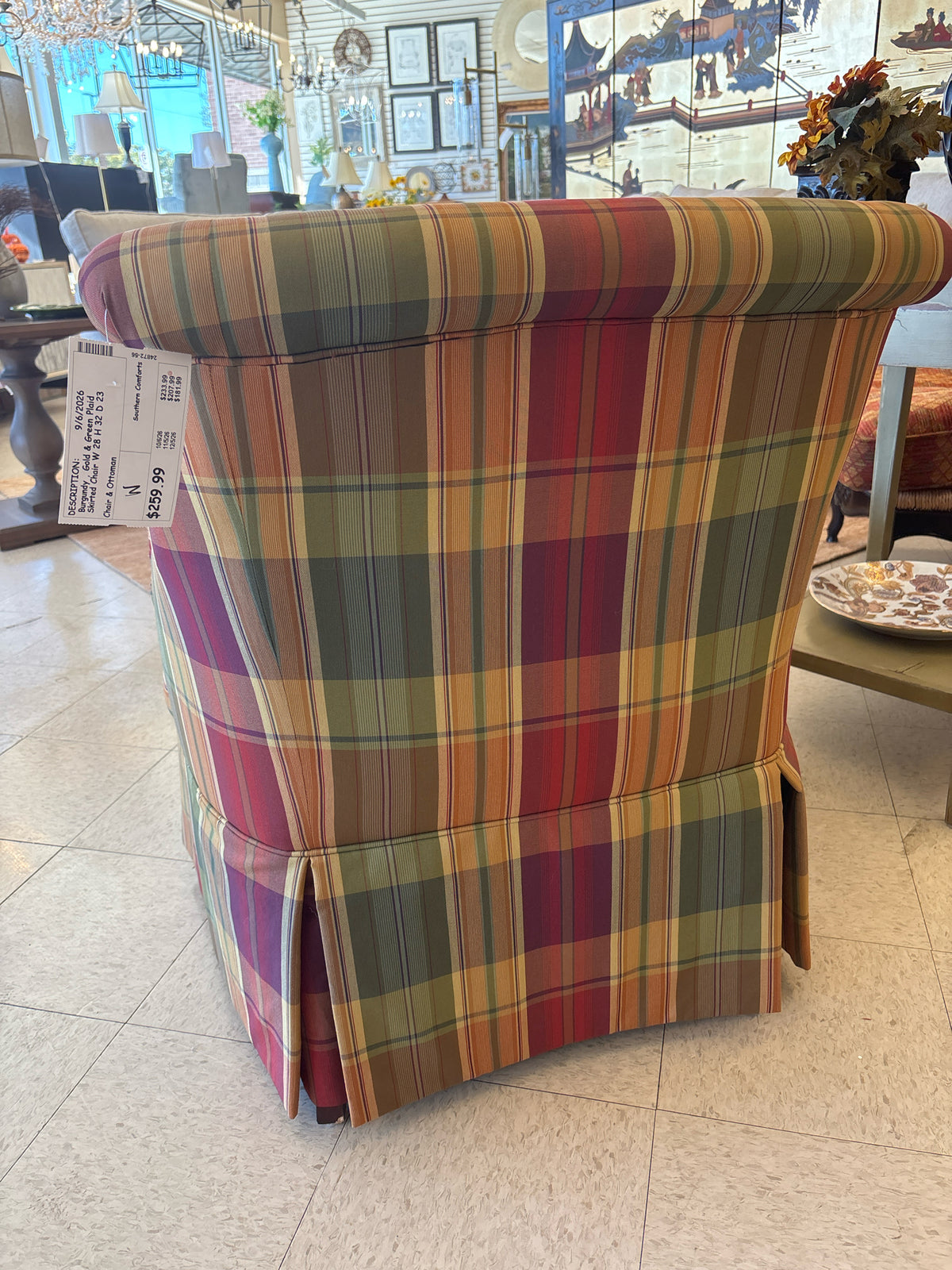Chair & Ottoman