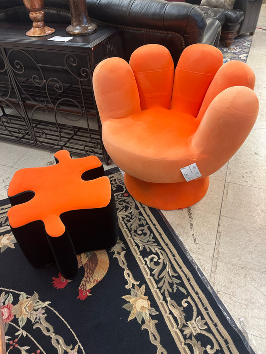 Chair & Ottoman