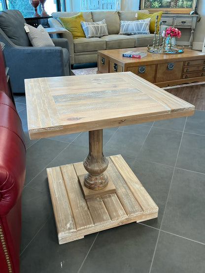 Beige Side Table