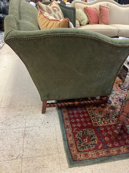 Hickory White Sofa