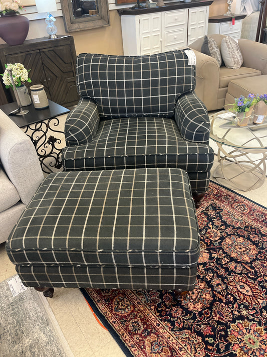 Chair & Ottoman
