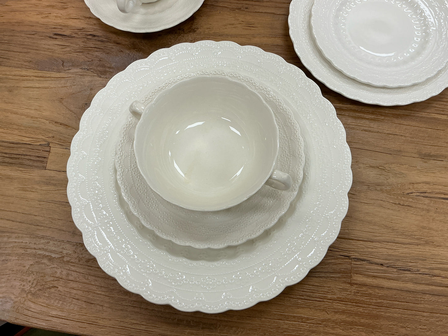 Spode Cream China Set