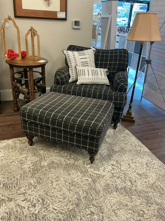Chair & Ottoman