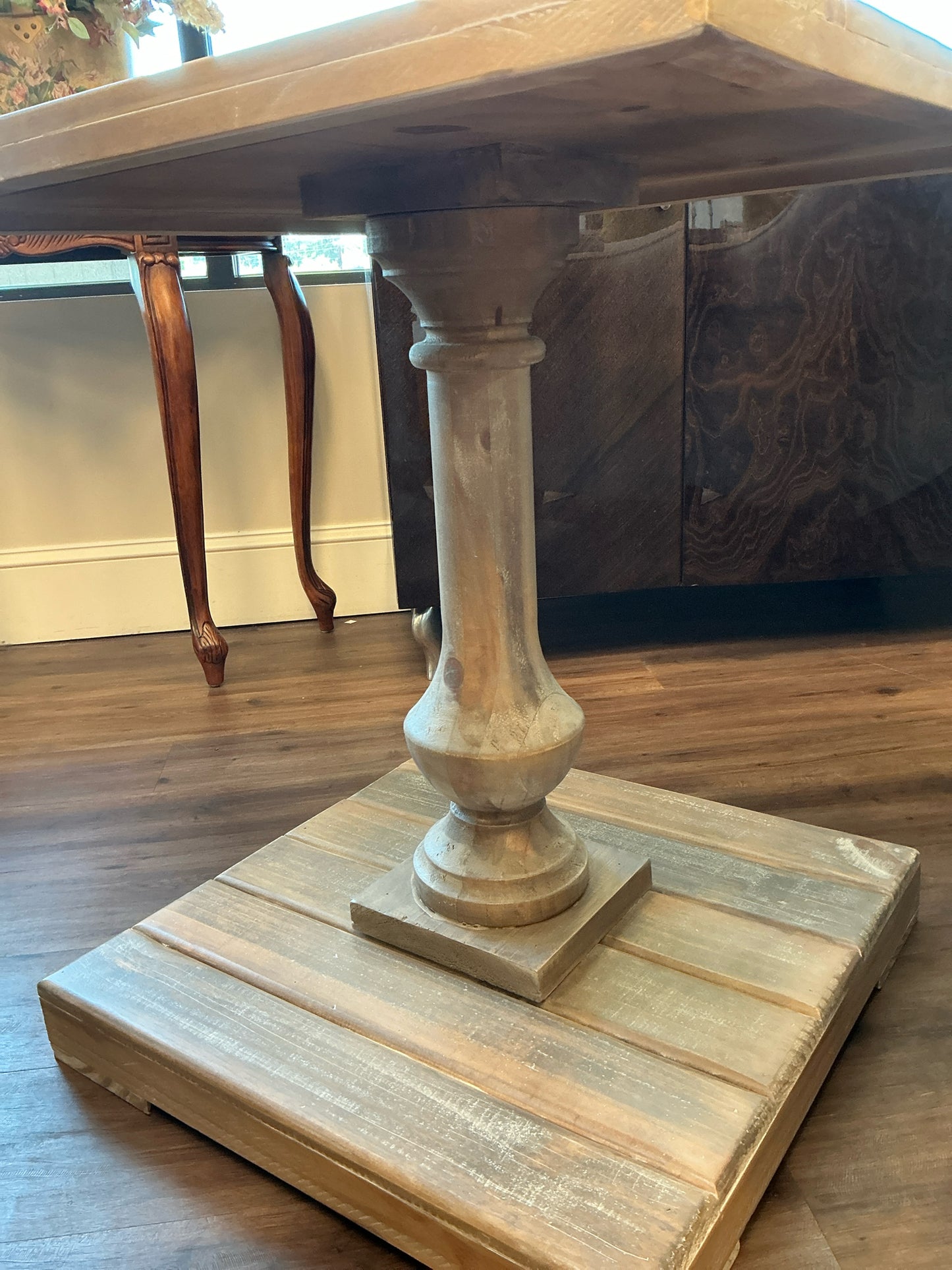 Beige Side Table