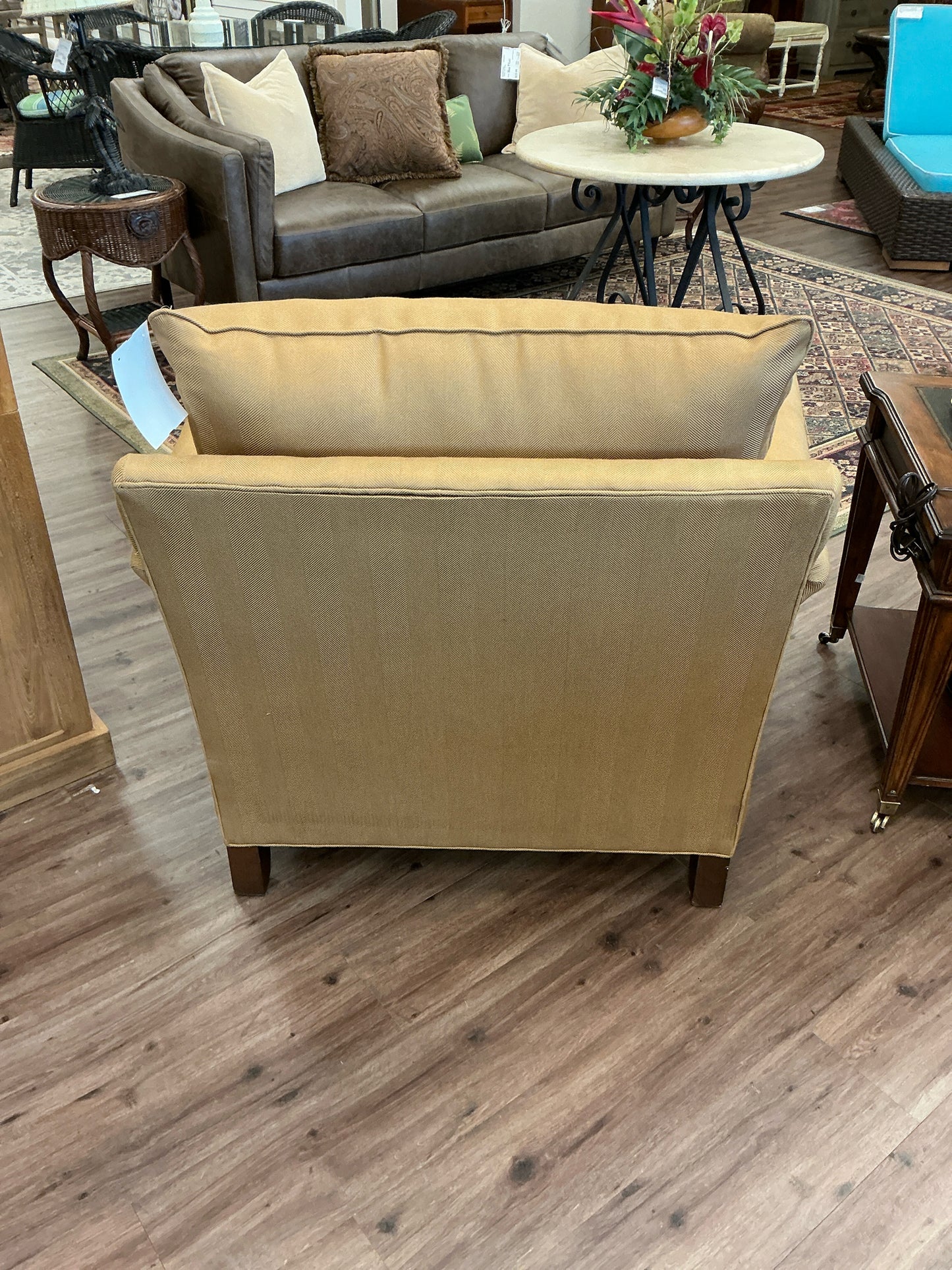 Thomasville Chair & Ottoman