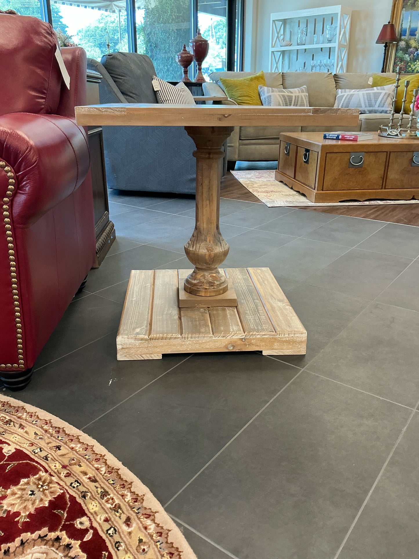 Beige Side Table