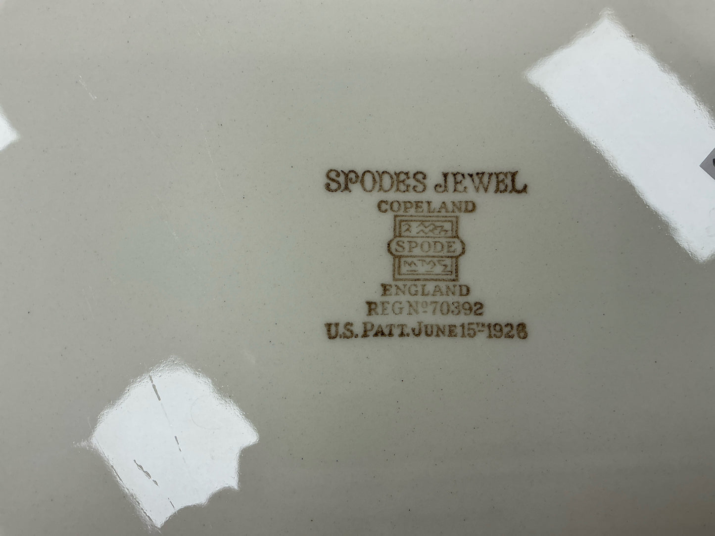 Spode Cream Platter