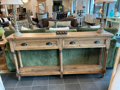 Natural Sofa Table