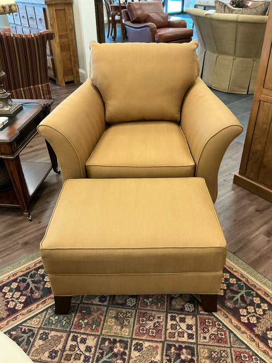 Thomasville Chair & Ottoman