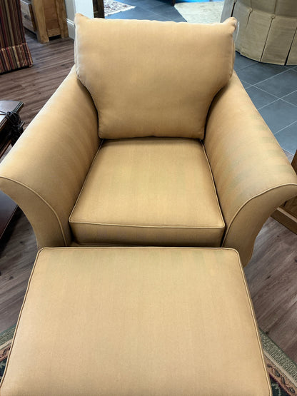 Thomasville Chair & Ottoman