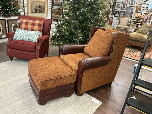 Chair & Ottoman