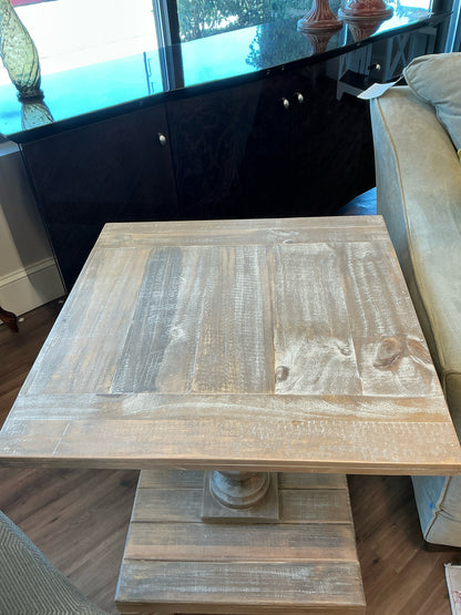 Beige Side Table