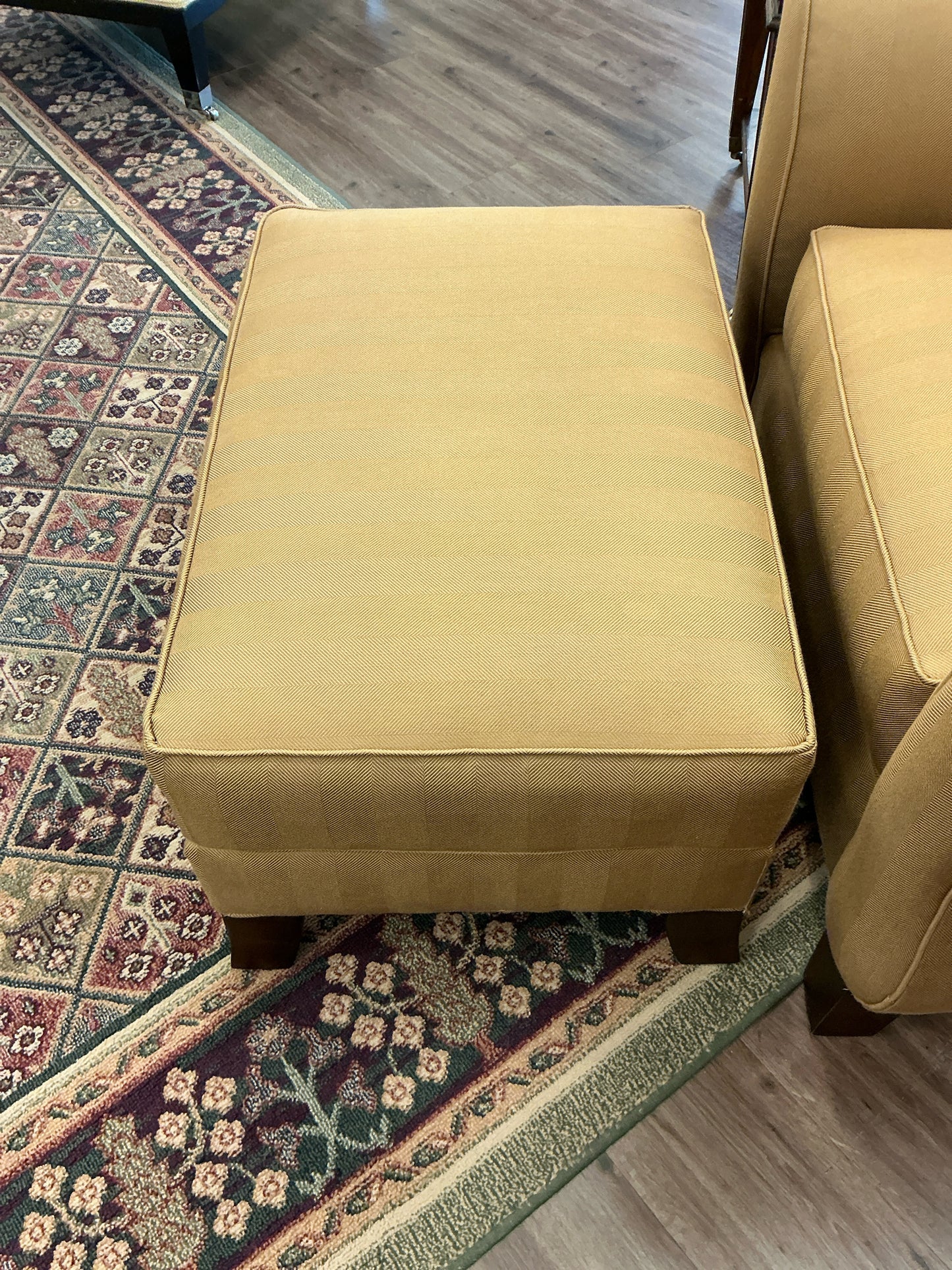 Thomasville Chair & Ottoman