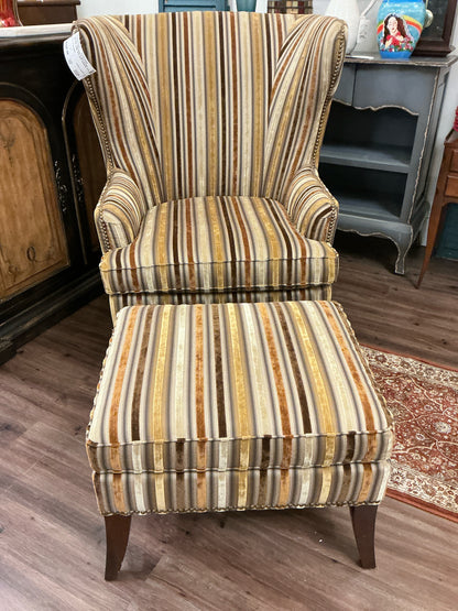 Chair & Ottoman