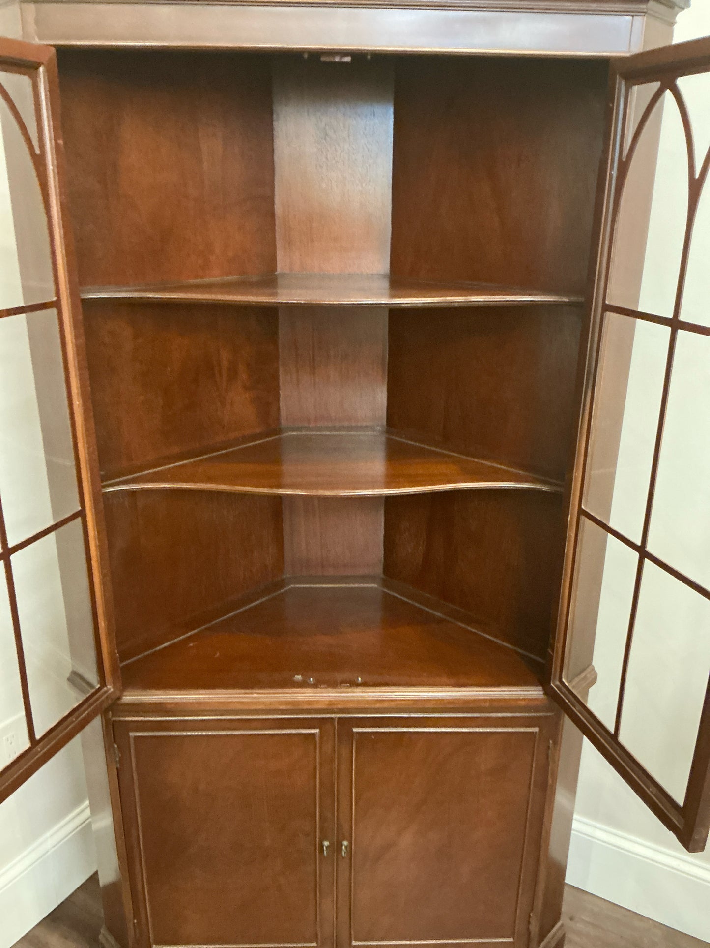 Thomasville Corner Cabinet